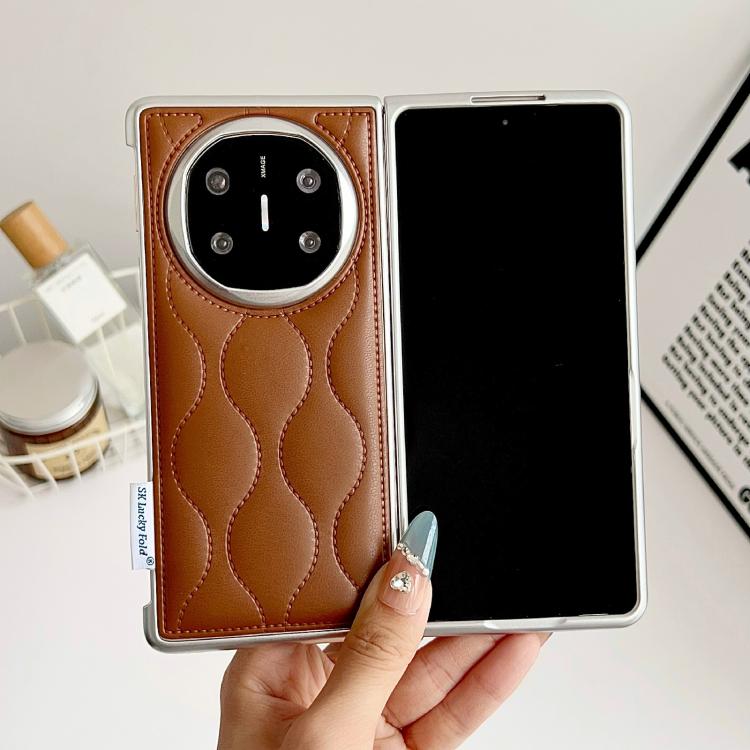 For Huawei Mate X7 Puffer Jacket Texture Phone Case