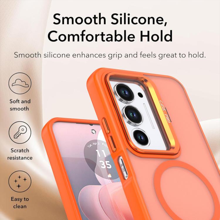 For Redmi 15 5G Global / 4G SEA 169.5mm Bright Color Frosted Skin-feel Camera Bracket Magsafe Phone Case