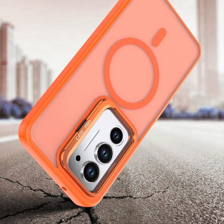 For Redmi 15 5G Global / 4G SEA 169.5mm Bright Color Frosted Skin-feel Camera Bracket Magsafe Phone Case