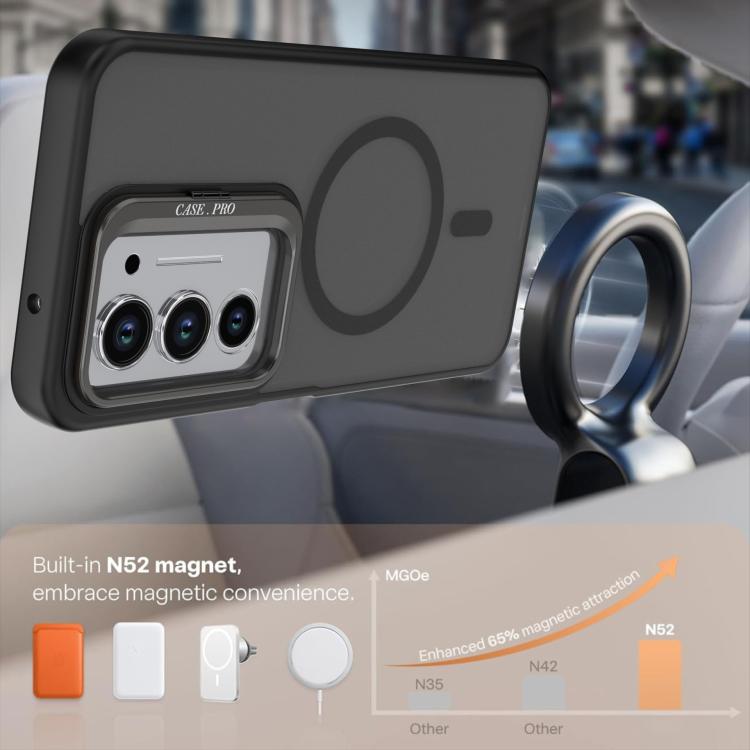 For Redmi 15 5G Global / 4G SEA 169.5mm Bright Color Frosted Skin-feel Camera Bracket Magsafe Phone Case