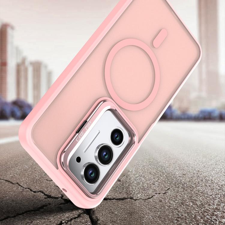 For Redmi 15 5G Global / 4G SEA 169.5mm Bright Color Frosted Skin-feel Camera Bracket Magsafe Phone Case