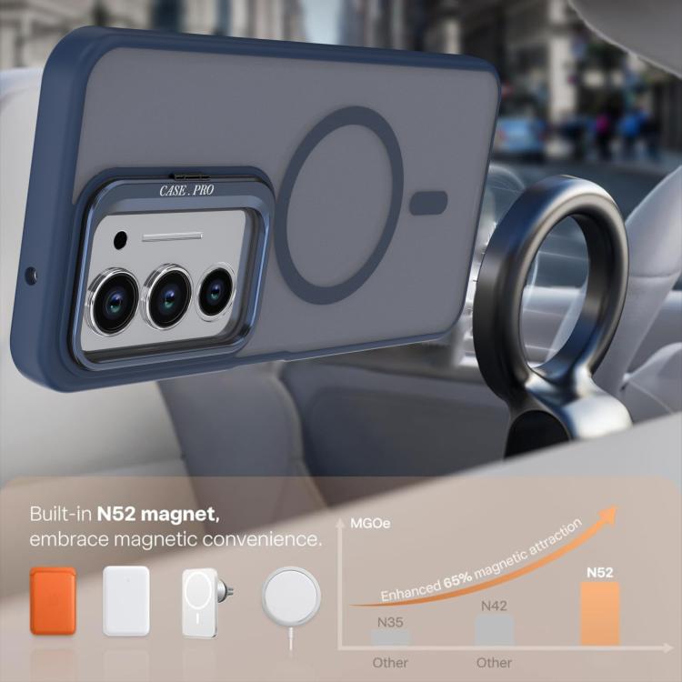 For Redmi 15 5G Global / 4G SEA 169.5mm Bright Color Frosted Skin-feel Camera Bracket Magsafe Phone Case