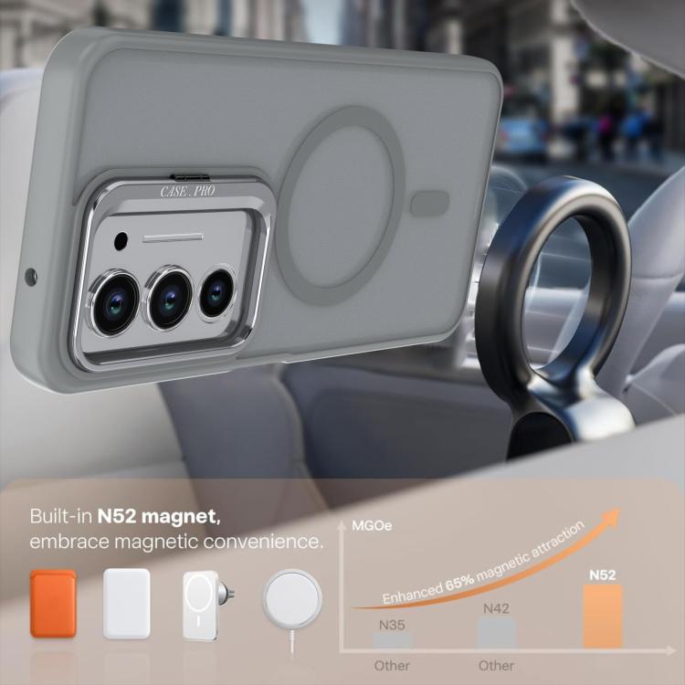 For Redmi 15 5G Global / 4G SEA 169.5mm Bright Color Frosted Skin-feel Camera Bracket Magsafe Phone Case