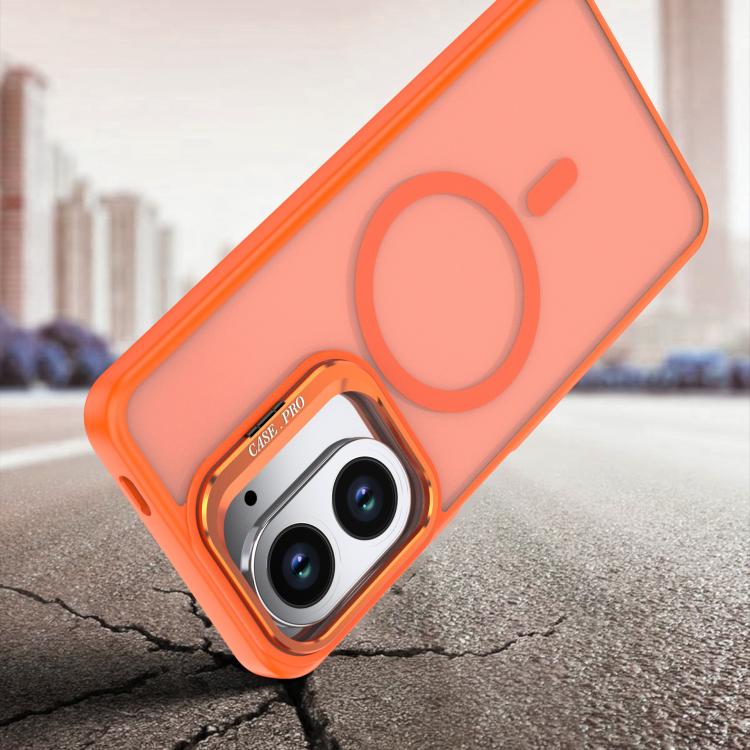For Redmi A5 4G 171.7mm Bright Color Frosted Skin-feel Camera Bracket Magsafe Phone Case