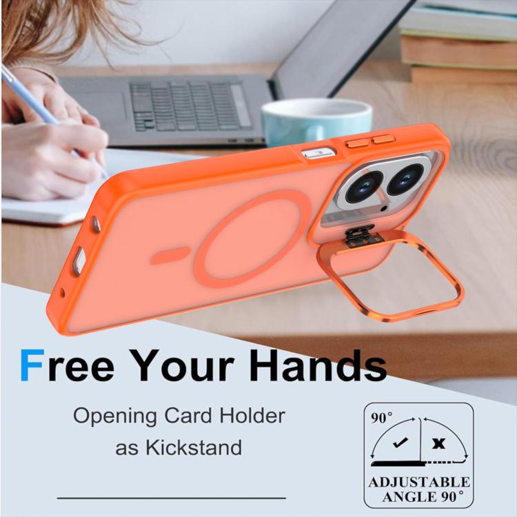 For Redmi A5 4G 171.7mm Bright Color Frosted Skin-feel Camera Bracket Magsafe Phone Case