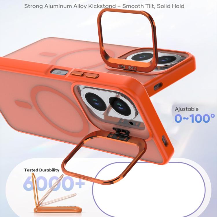 For Redmi A5 4G 171.7mm Bright Color Frosted Skin-feel Camera Bracket Magsafe Phone Case