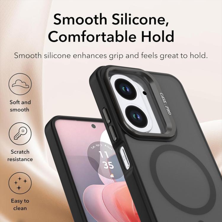 For Redmi A5 4G 171.7mm Bright Color Frosted Skin-feel Camera Bracket Magsafe Phone Case