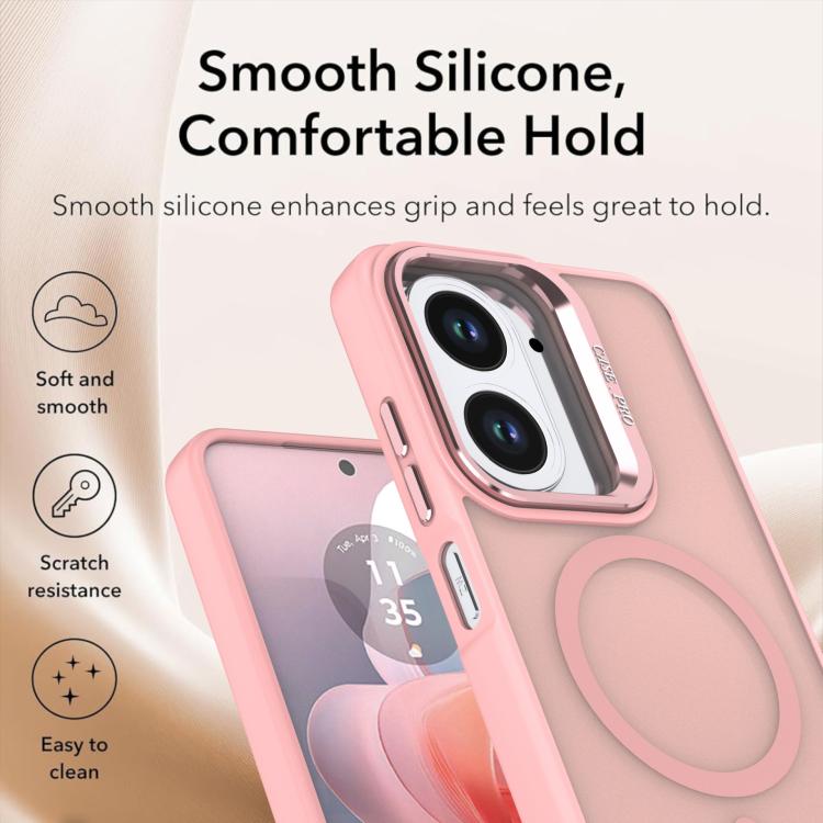 For Redmi A5 4G 171.7mm Bright Color Frosted Skin-feel Camera Bracket Magsafe Phone Case