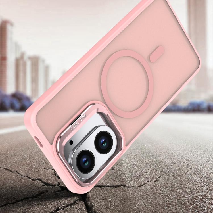 For Redmi A5 4G 171.7mm Bright Color Frosted Skin-feel Camera Bracket Magsafe Phone Case