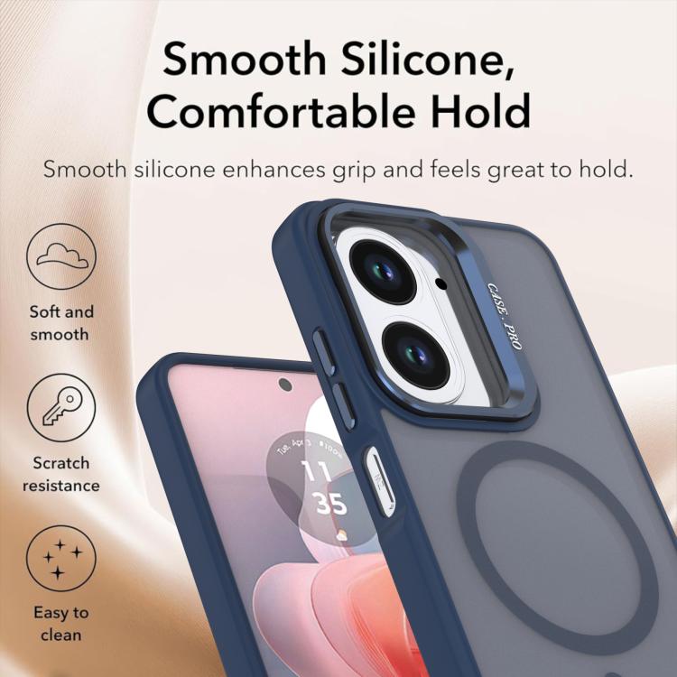 For Redmi A5 4G 171.7mm Bright Color Frosted Skin-feel Camera Bracket Magsafe Phone Case