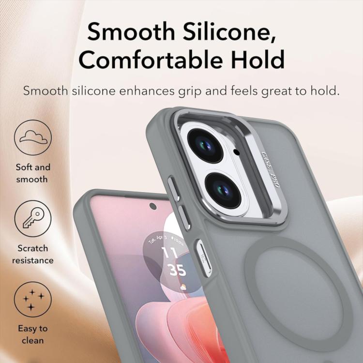 For Redmi A5 4G 171.7mm Bright Color Frosted Skin-feel Camera Bracket Magsafe Phone Case