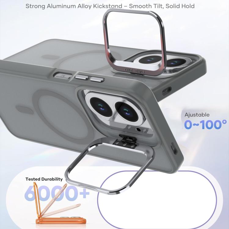 For Redmi A5 4G 171.7mm Bright Color Frosted Skin-feel Camera Bracket Magsafe Phone Case