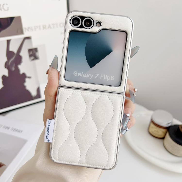 For Samsung Galaxy Z Flip5 Puffer Jacket Texture Phone Case