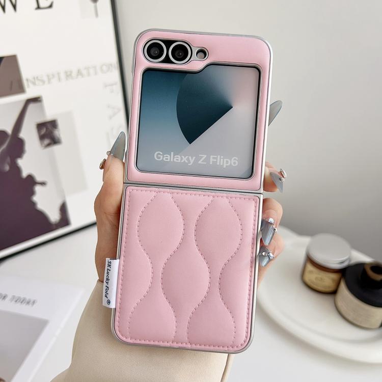 For Samsung Galaxy Z Flip5 Puffer Jacket Texture Phone Case