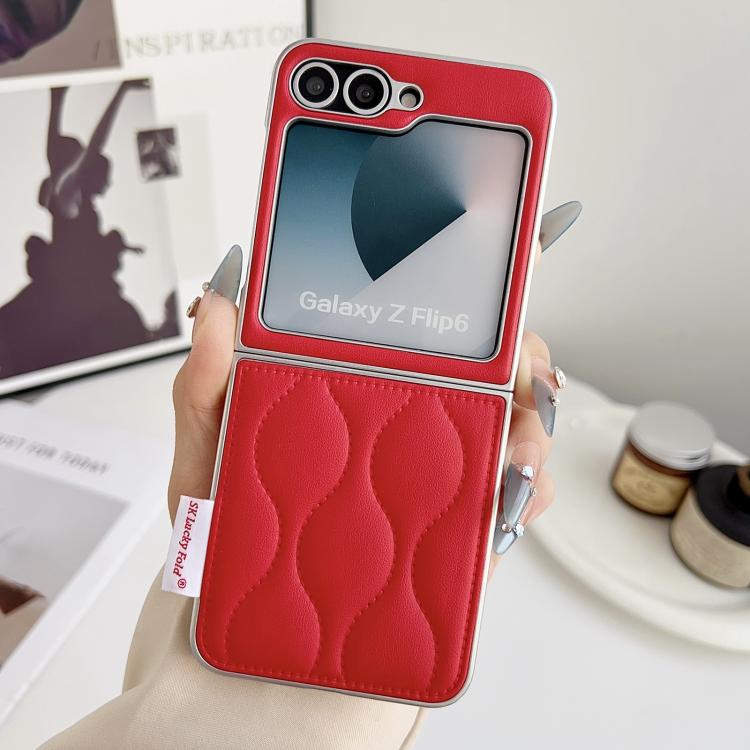 For Samsung Galaxy Z Flip5 Puffer Jacket Texture Phone Case
