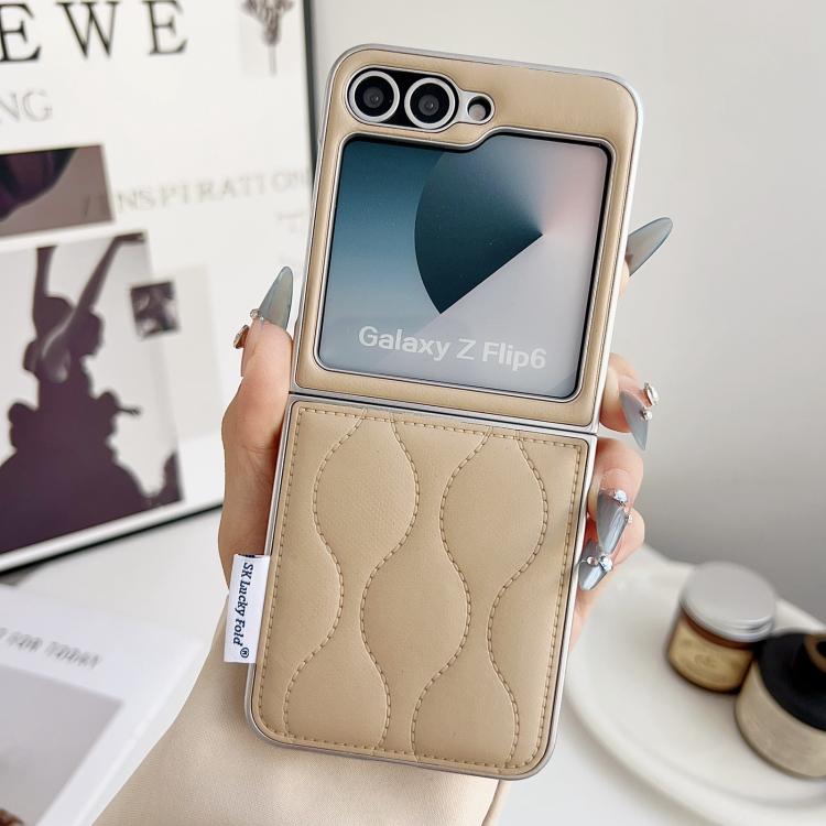 For Samsung Galaxy Z Flip5 Puffer Jacket Texture Phone Case