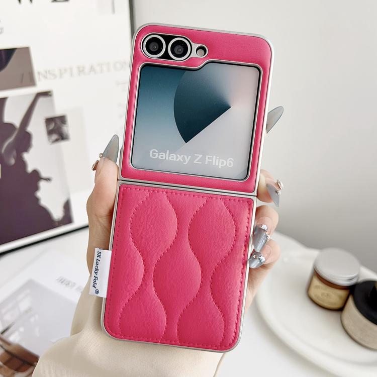 For Samsung Galaxy Z Flip5 Puffer Jacket Texture Phone Case
