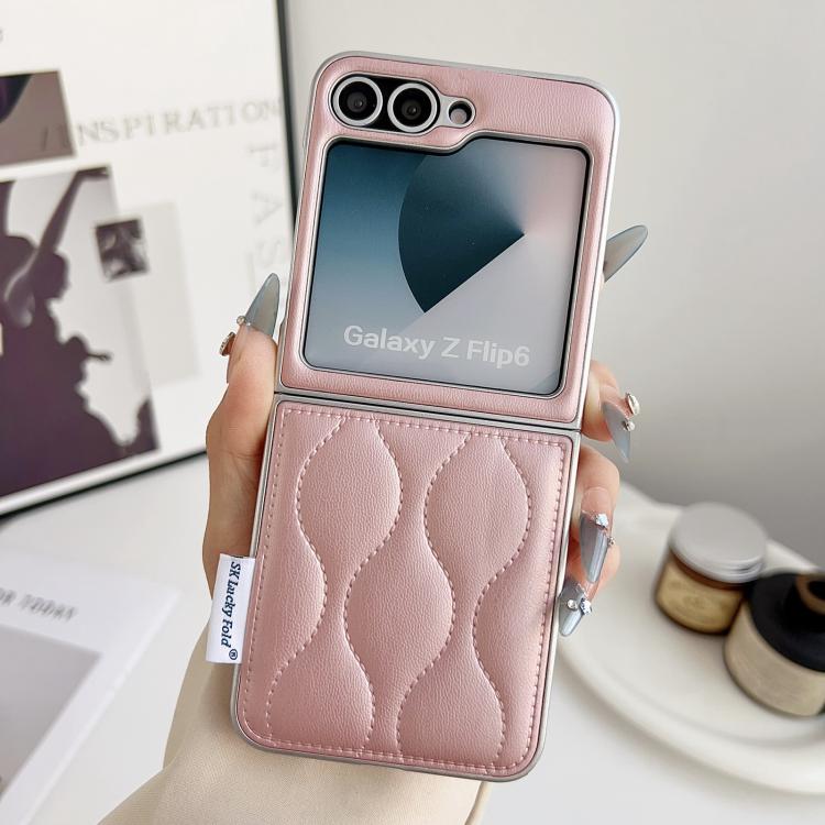 For Samsung Galaxy Z Flip5 Puffer Jacket Texture Phone Case