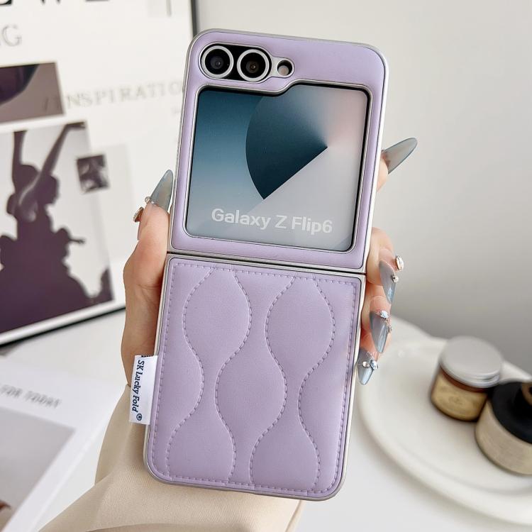 For Samsung Galaxy Z Flip5 Puffer Jacket Texture Phone Case