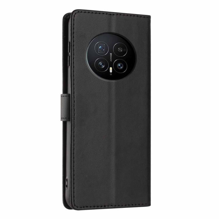 For Honor Magic8 Tree Cat Embossed Flip Vegan Leather Phone Case