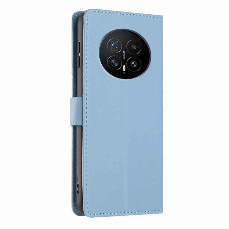 For Honor Magic8 Tree Cat Embossed Flip Vegan Leather Phone Case