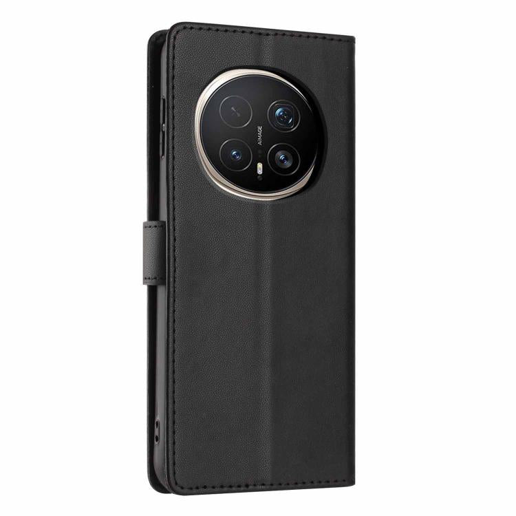 For Honor Magic8 Pro Tree Cat Embossed Flip Vegan Leather Phone Case