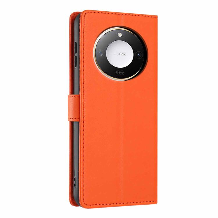 For Honor X9c / X60 Pro / Magic7 Lite Tree Cat Embossed Flip Vegan Leather Phone Case