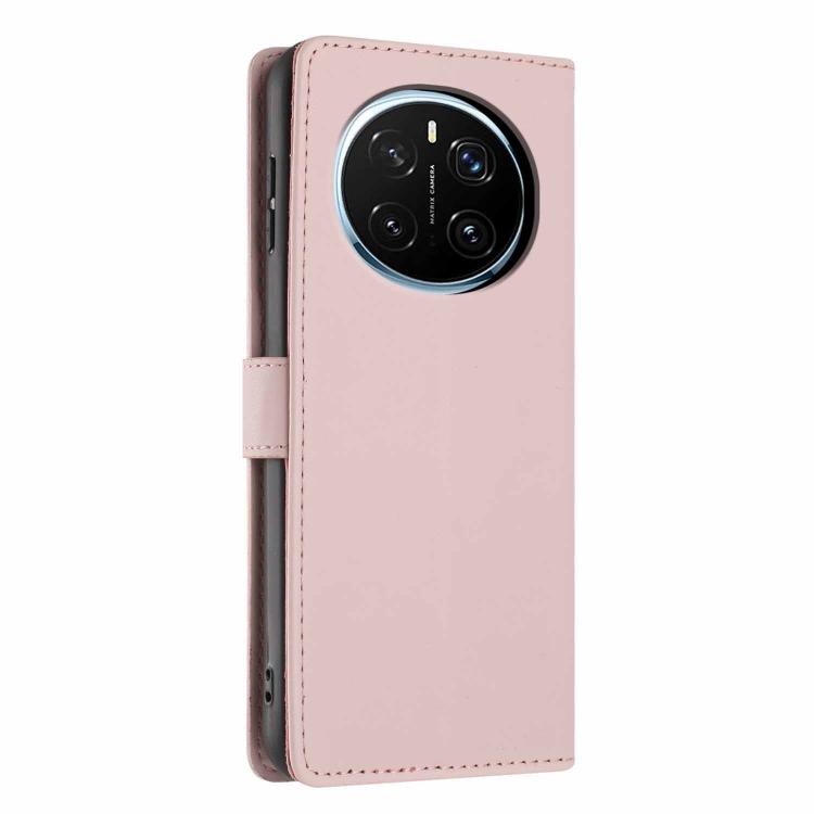 For Honor Magic7 Pro Tree Cat Embossed Flip Vegan Leather Phone Case