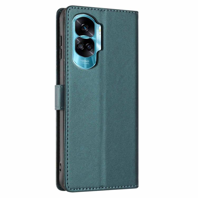 For Honor 90 Lite Tree Cat Embossed Flip Vegan Leather Phone Case