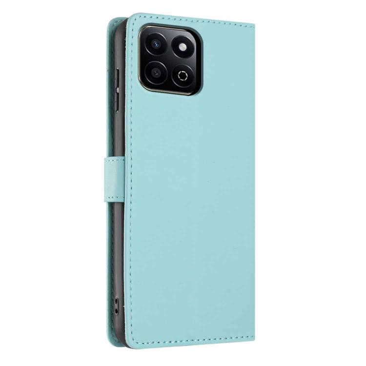 For Honor 200 Smart Tree Cat Embossed Flip Vegan Leather Phone Case