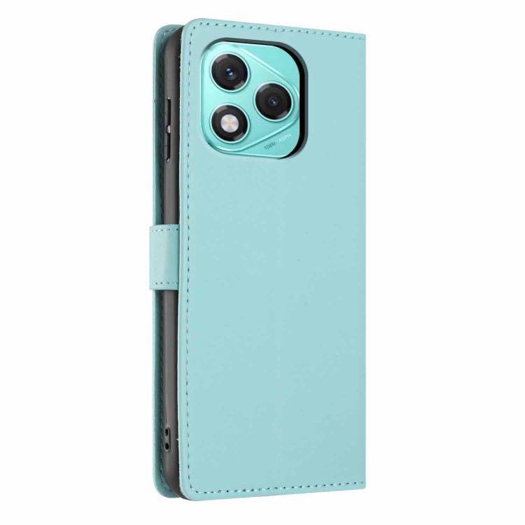 For Honor 400 Lite Global Tree Cat Embossed Flip Vegan Leather Phone Case