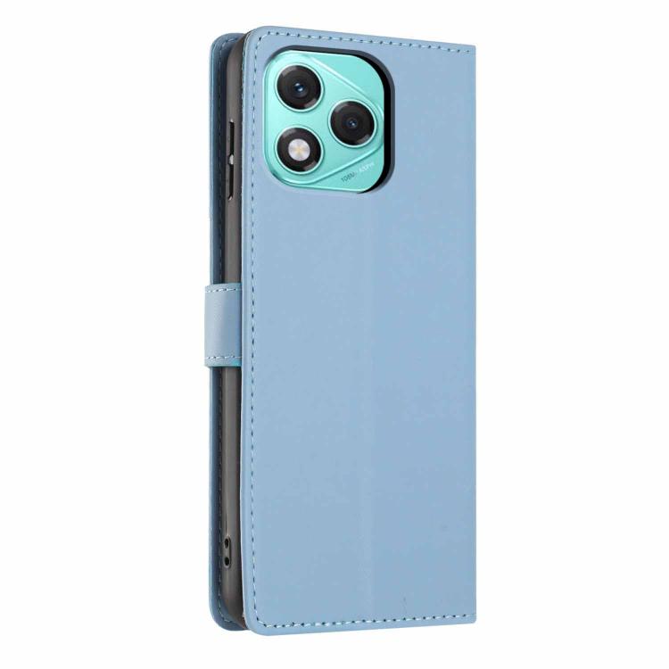 For Honor 400 Lite Global Tree Cat Embossed Flip Vegan Leather Phone Case