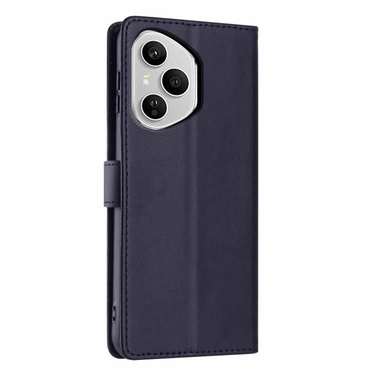 For Honor 400 Pro Global 160.8mm Tree Cat Embossed Flip Vegan Leather Phone Case