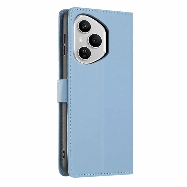 For Honor 400 Pro Global 160.8mm Tree Cat Embossed Flip Vegan Leather Phone Case