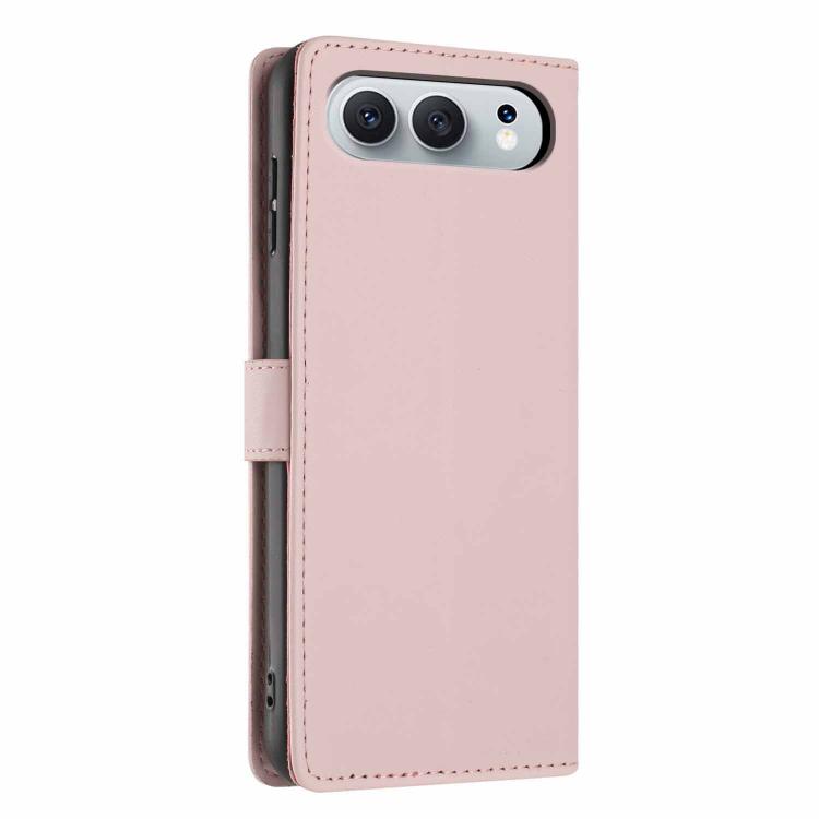 For Honor 500 / 500 Pro Global 155.8mm Tree Cat Embossed Flip Vegan Leather Phone Case