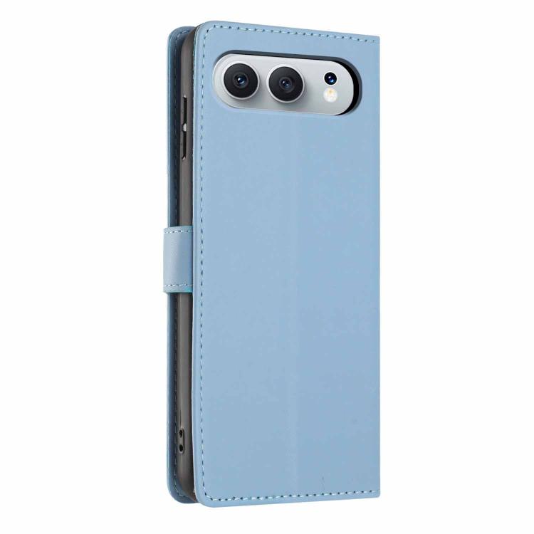 For Honor 500 / 500 Pro Global 155.8mm Tree Cat Embossed Flip Vegan Leather Phone Case