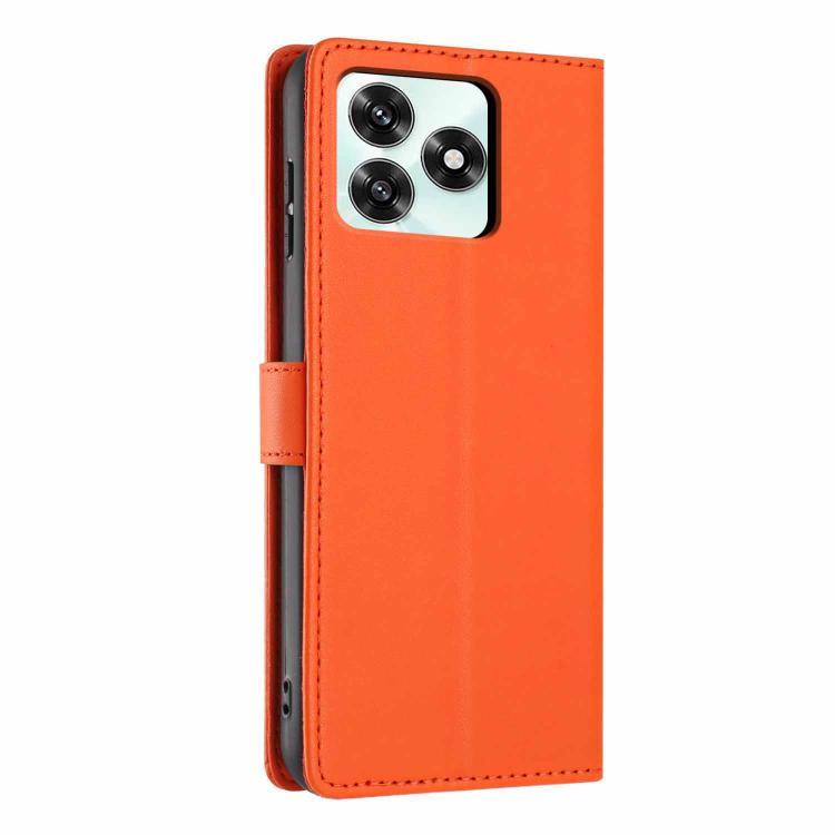 For Honor X5c Plus Tree Cat Embossed Flip Vegan Leather Phone Case