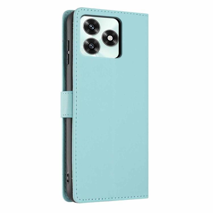 For Honor X5c Plus Tree Cat Embossed Flip Vegan Leather Phone Case