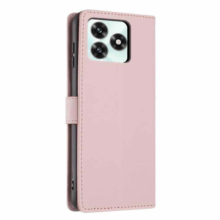 For Honor X5c Plus Tree Cat Embossed Flip Vegan Leather Phone Case