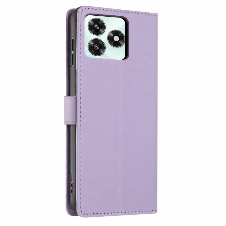 For Honor X5c Plus Tree Cat Embossed Flip Vegan Leather Phone Case