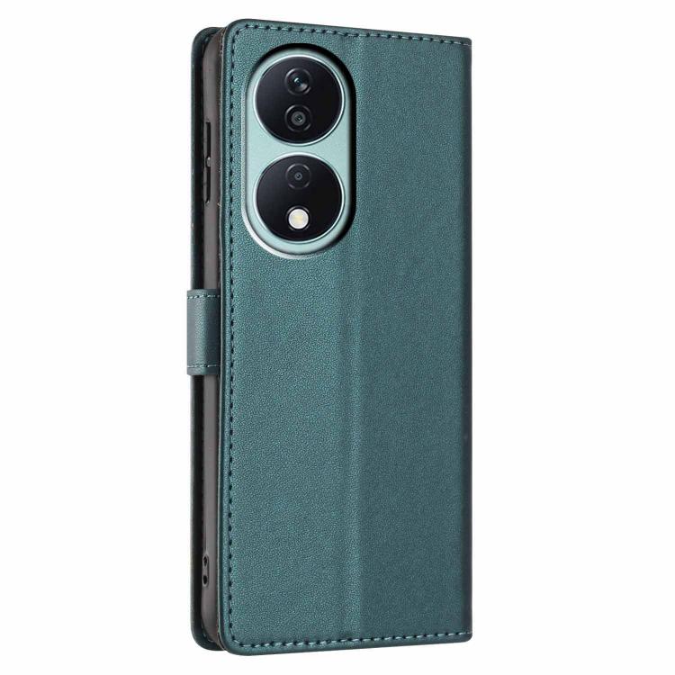 For Honor X7b Tree Cat Embossed Flip Vegan Leather Phone Case