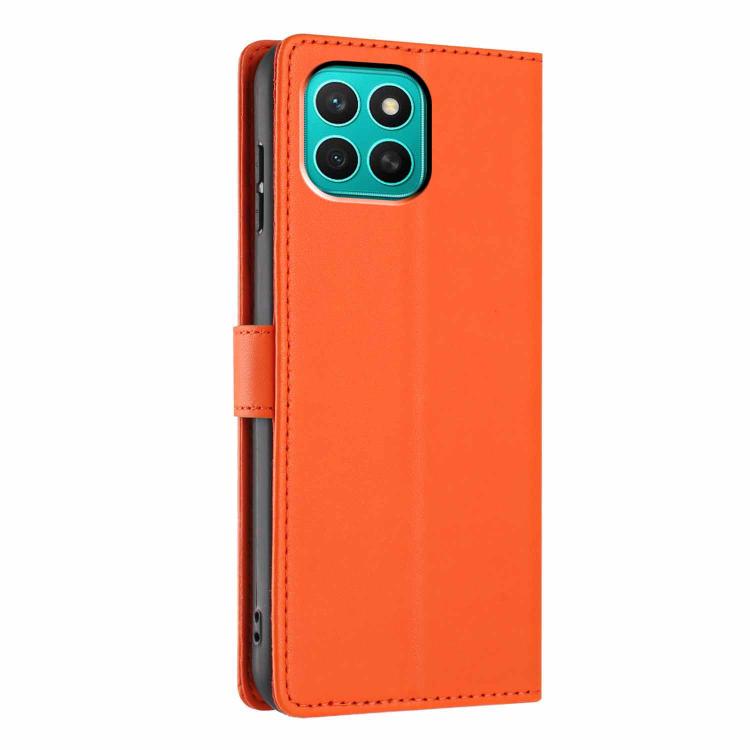 For Honor X8b / X8c Tree Cat Embossed Flip Vegan Leather Phone Case