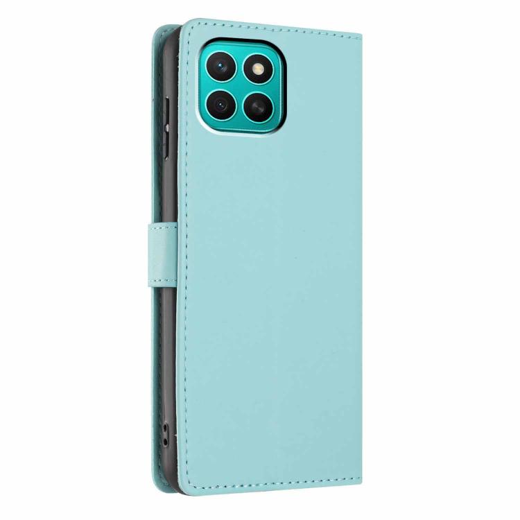 For Honor X8b / X8c Tree Cat Embossed Flip Vegan Leather Phone Case