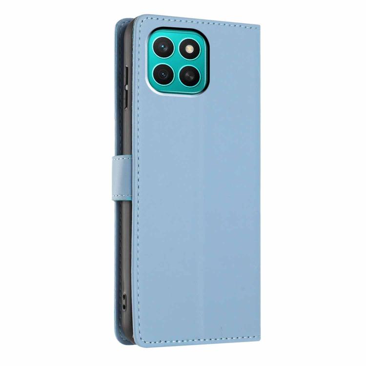 For Honor X8b / X8c Tree Cat Embossed Flip Vegan Leather Phone Case