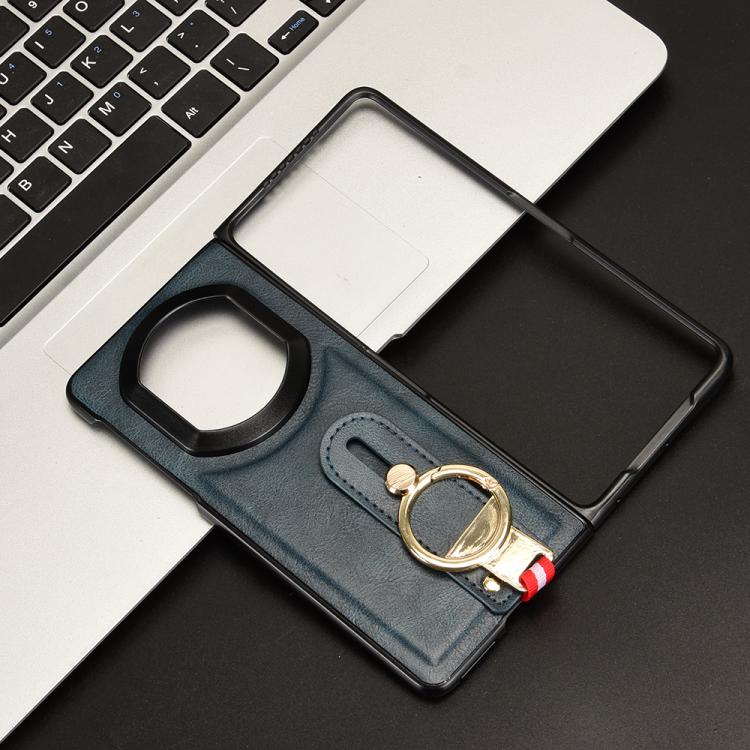 For Huawei Mate X7 Wristband Leather Back Phone Case