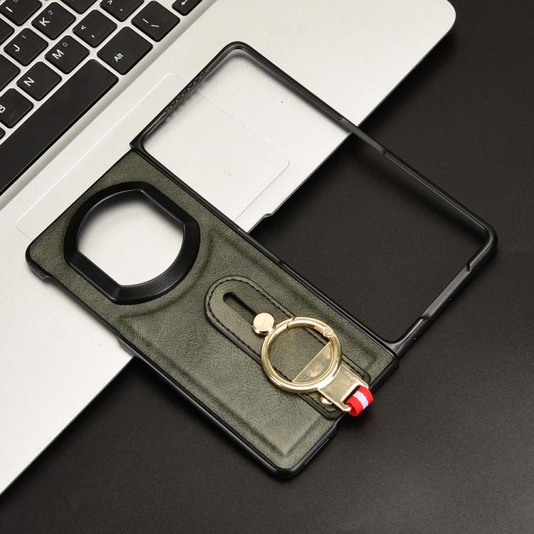 For Huawei Mate X7 Wristband Leather Back Phone Case