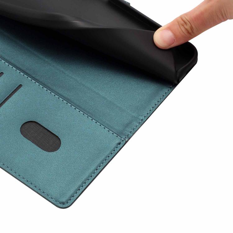 For Samsung Galaxy S23 5G Tree Cat Embossed Flip Vegan Leather Phone Case