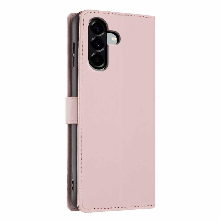 For Samsung Galaxy M36 5G Tree Cat Embossed Flip Vegan Leather Phone Case