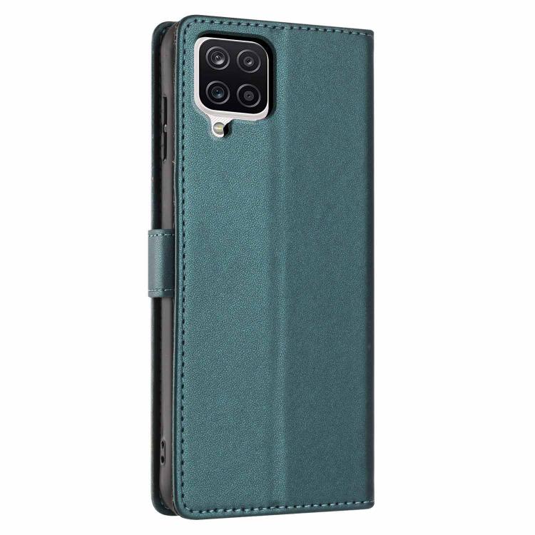 For Samsung Galaxy M53 Tree Cat Embossed Flip Vegan Leather Phone Case