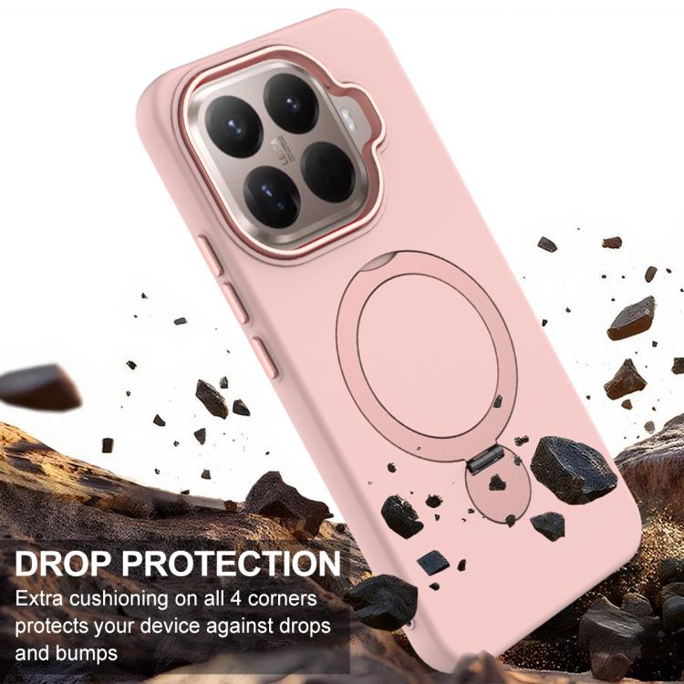 For Xiaomi 15T Pro 5G Gen1.5 Pivot Ring Holder TPU Hybrid PC Phone Case